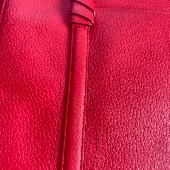 Kate Spade ABIGAIL SATCHEL PXRU7738 Women's Leather Tote Bag Red - Picture 15 of 15